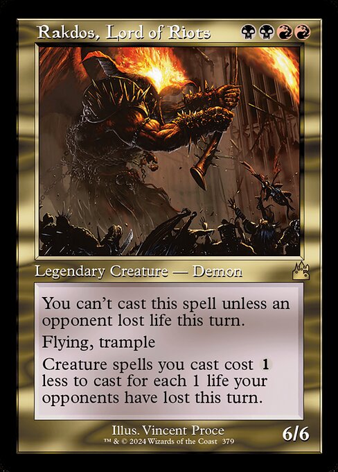 Rakdos, Lord of Riots - Foil