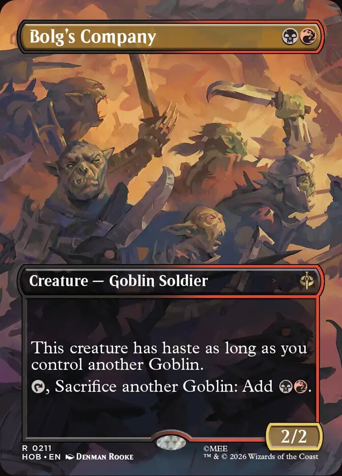 Bolg's Company - Foil