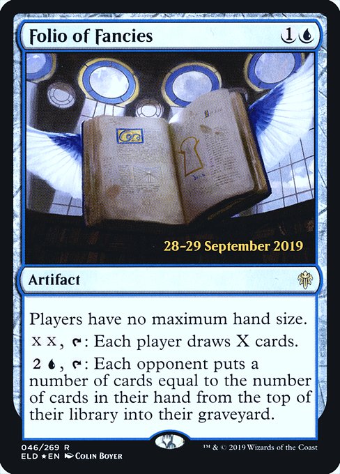 Folio of Fancies - Foil - Prerelease Promo