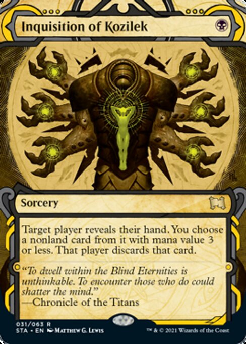 Inquisition of Kozilek - Foil-Etched