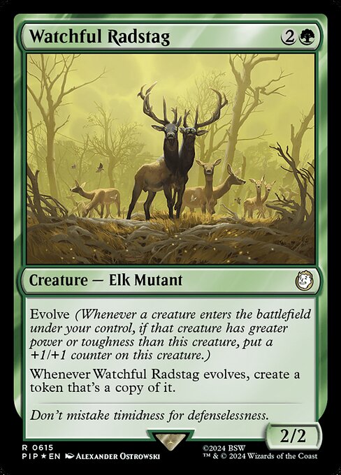 Watchful Radstag - Surge Foil