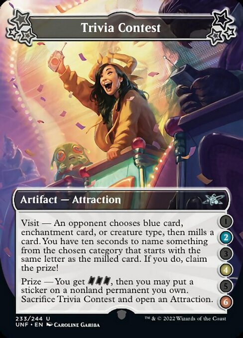 Trivia Contest - Foil