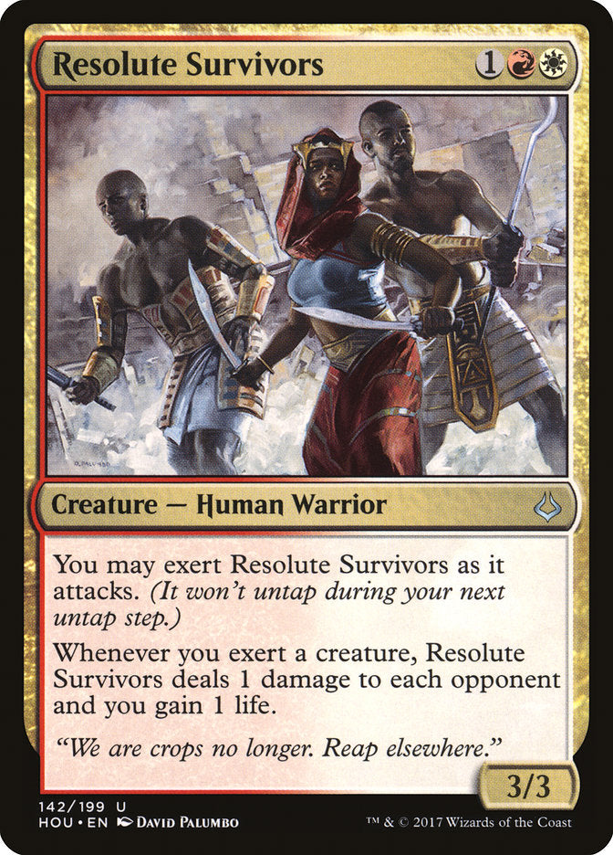 Resolute Survivors - Foil