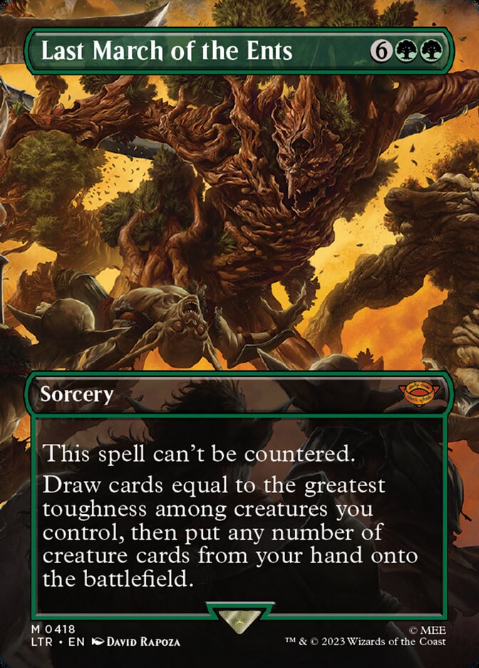 Last March of the Ents - Foil