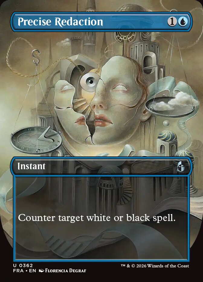 Precise Redaction - Foil