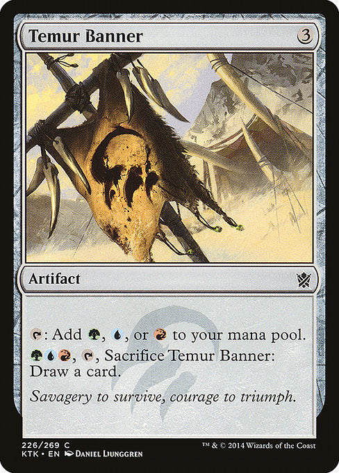 Temur Banner - Foil