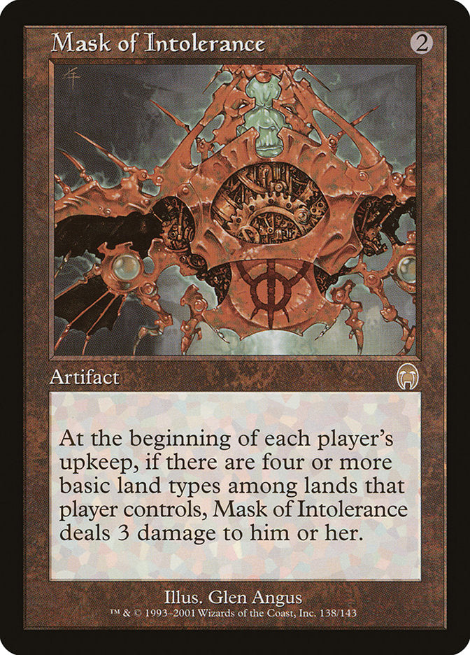 Mask of Intolerance - Foil