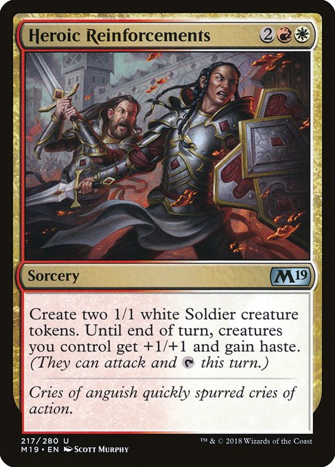 Heroic Reinforcements - Foil