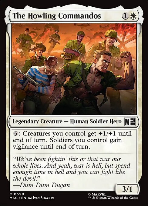 The Howling Commandos - Foil
