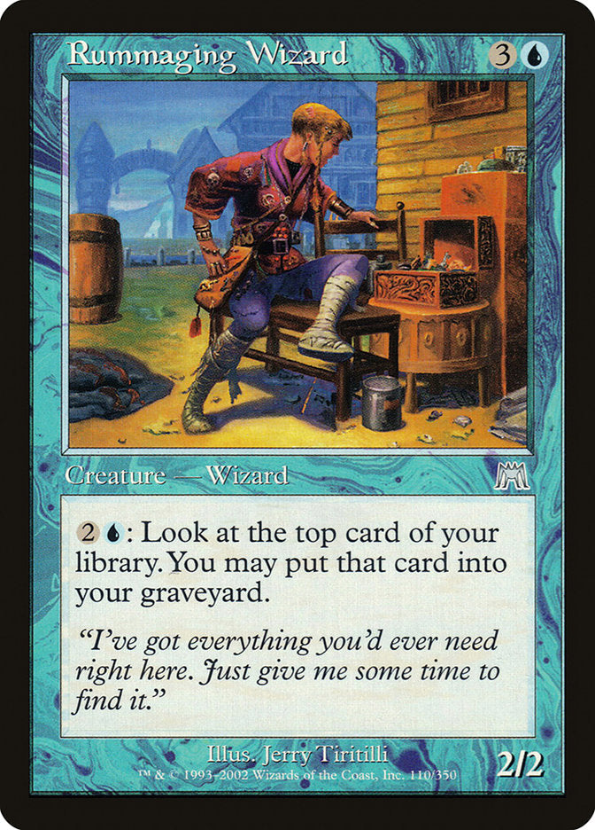 Rummaging Wizard - Foil