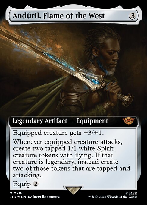Anduril, Flame of the West - Surge Foil