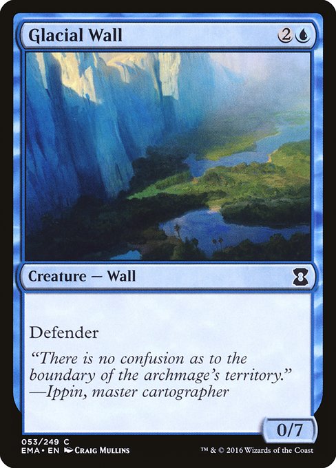 Glacial Wall - Foil