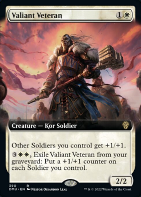 Valiant Veteran - Foil