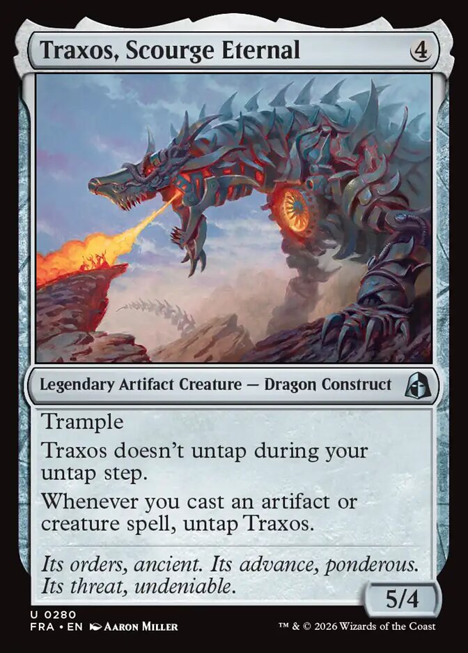 Traxos, Scourge Eternal - Foil