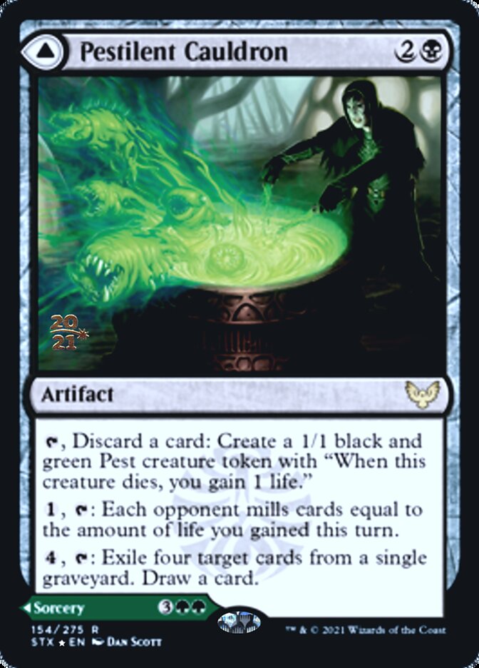 Pestilent Cauldron - Foil - Prerelease Promo