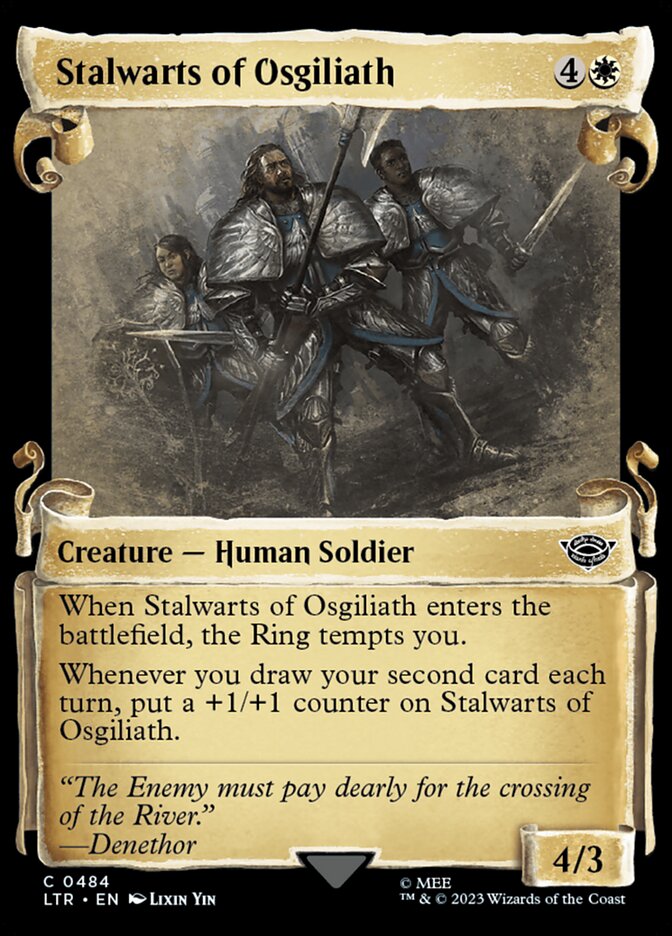 Stalwarts of Osgiliath - Silver Foil