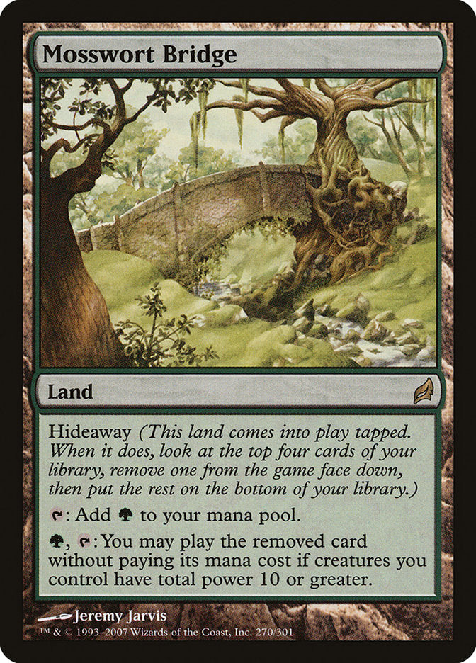 Mosswort Bridge - Foil