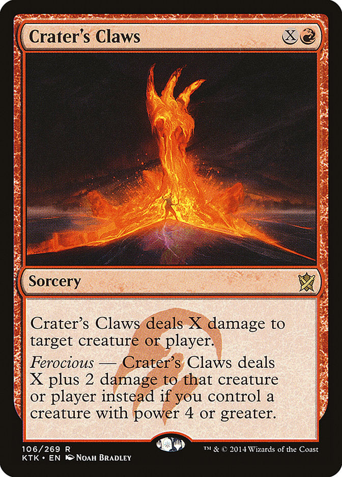 Crater's Claws - Foil