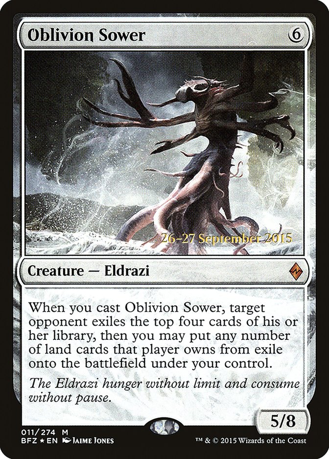 Oblivion Sower - Foil - Prerelease Promo