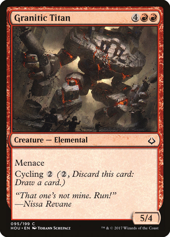 Granitic Titan - Foil