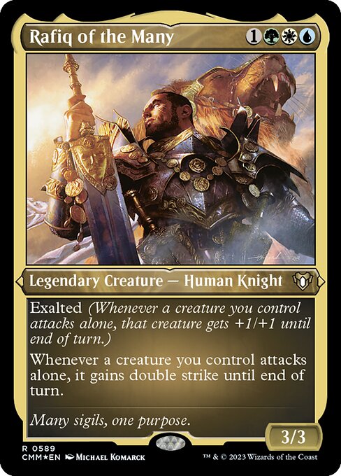 Rafiq of the Many - Foil-Etched