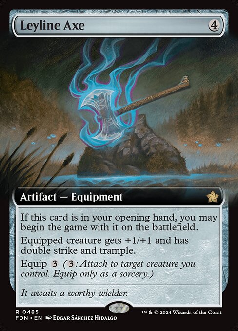 Leyline Axe - Foil