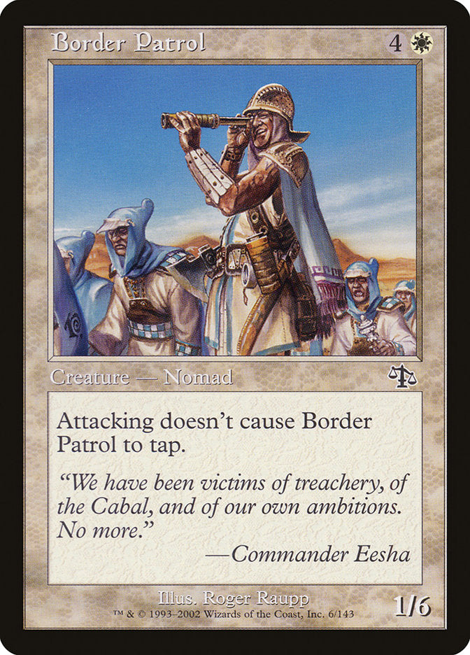 Border Patrol - Foil