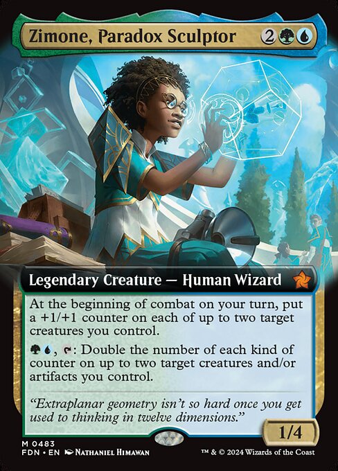 Zimone, Paradox Sculptor - Foil