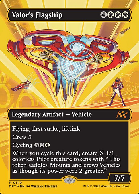 Valor's Flagship - First Place Foil
