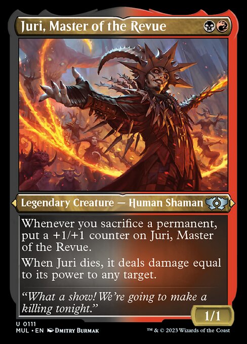 Juri, Master of the Revue - Foil-Etched
