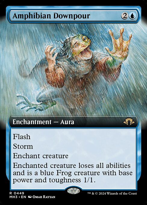 Amphibian Downpour - Foil