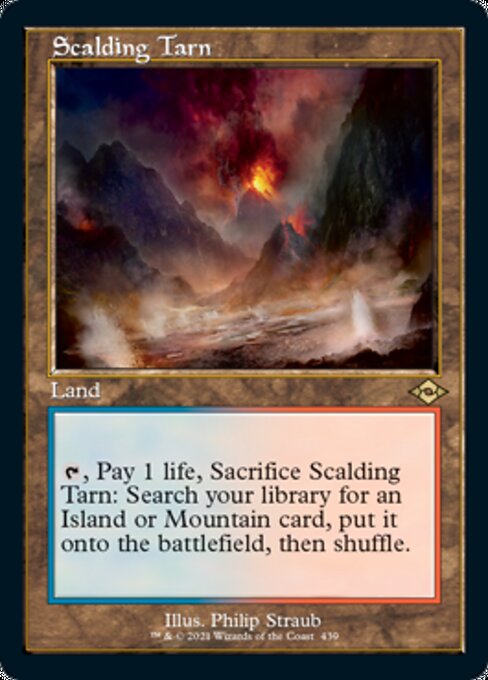 Scalding Tarn - Foil-Etched