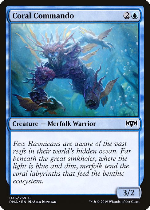 Coral Commando - Foil