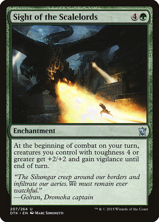 Sight of the Scalelords - Foil