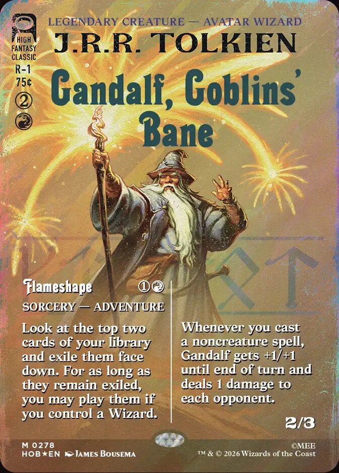 Gandalf, Goblins' Bane - Surge Foil