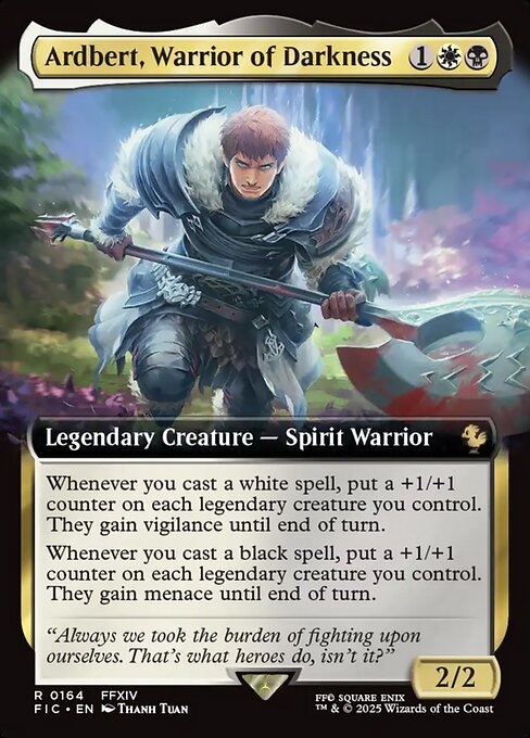 Ardbert, Warrior of Darkness - Foil